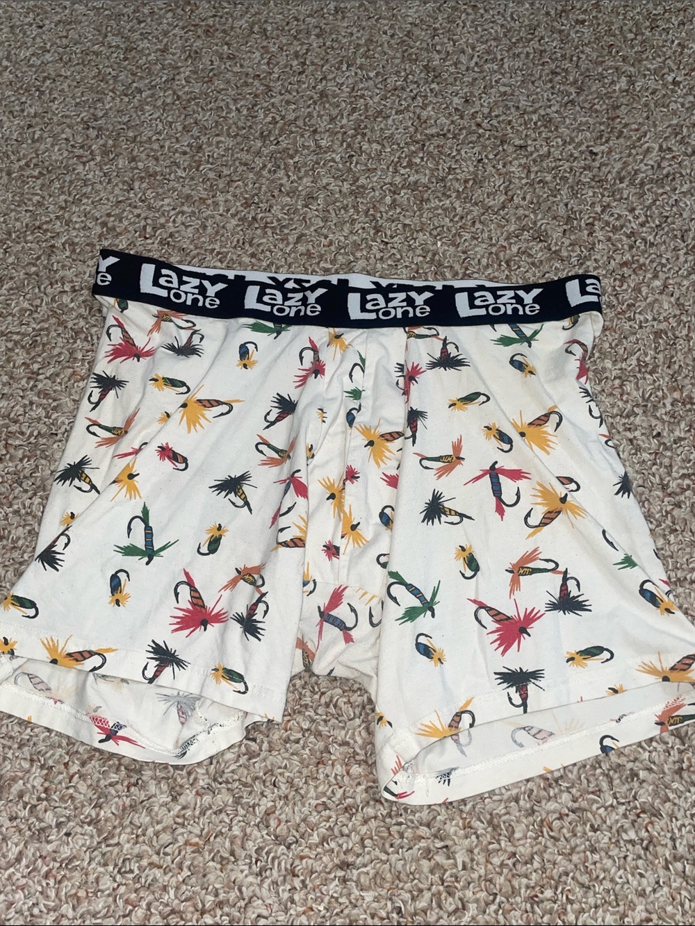 Lazy One Men's Cream Briefs